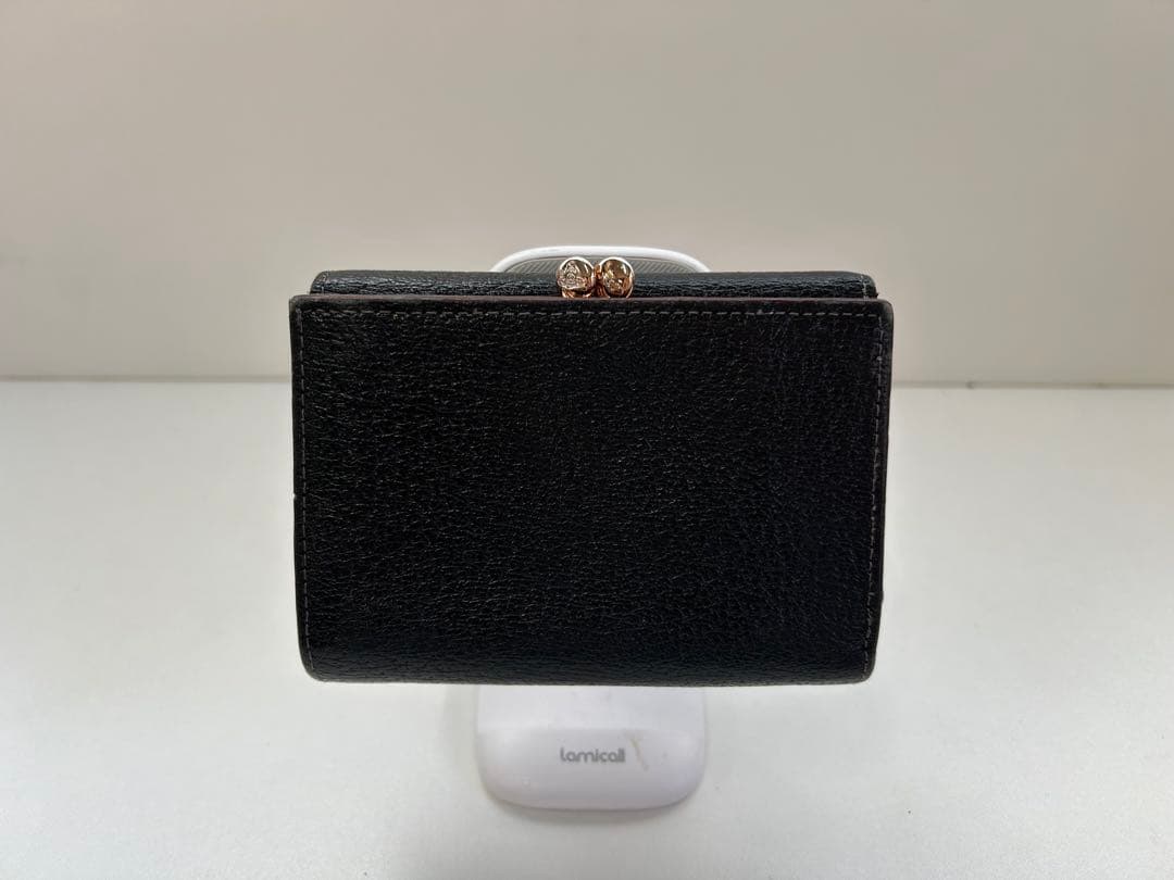 ① ヴィヴィアン ウエストウッド 財布 がま口 黒