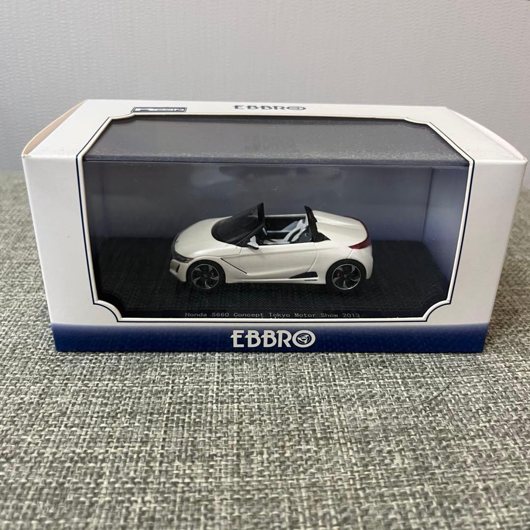 ミニカー 1/43 EBBRO Honda S660 TokyoMotorShow2013