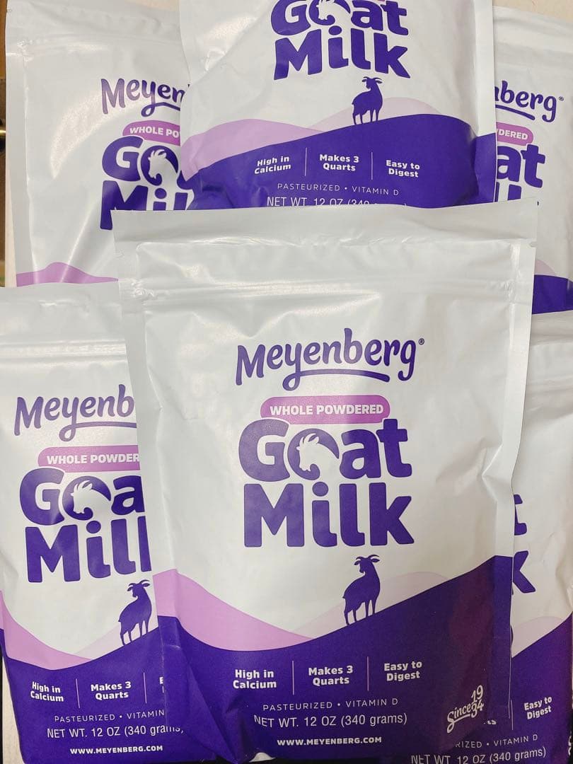 メインバーグゴートミルク　全脂粉ヤギ乳　ヤギミルク　340g ６袋