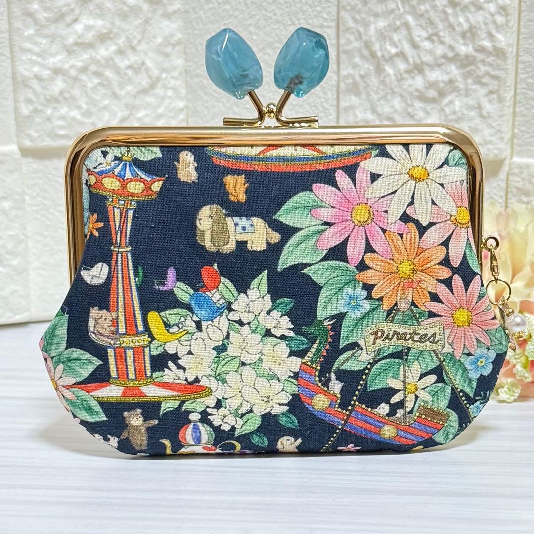 親子がま口財布　3点