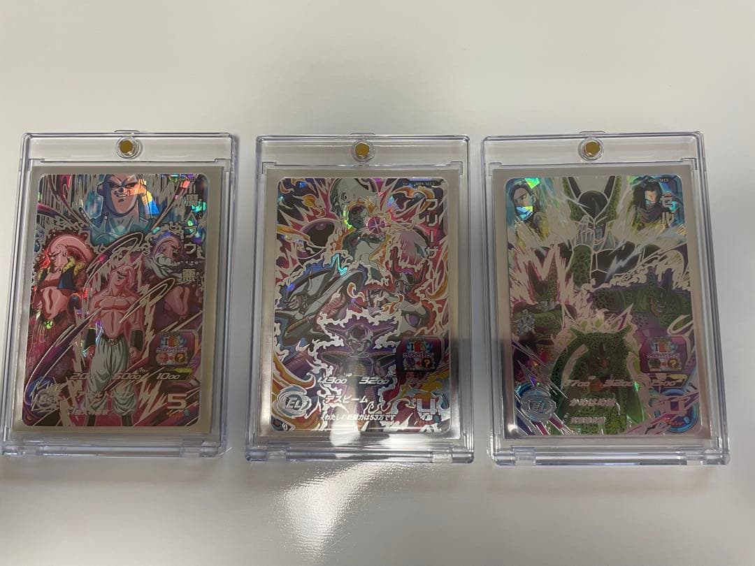 スーパードラゴンボールヒーローズ　クラチェン　フリーザ、セル、ブウ