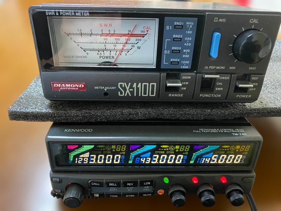 KENWOOD TM-742改1200MHz-430MHz-144MHz