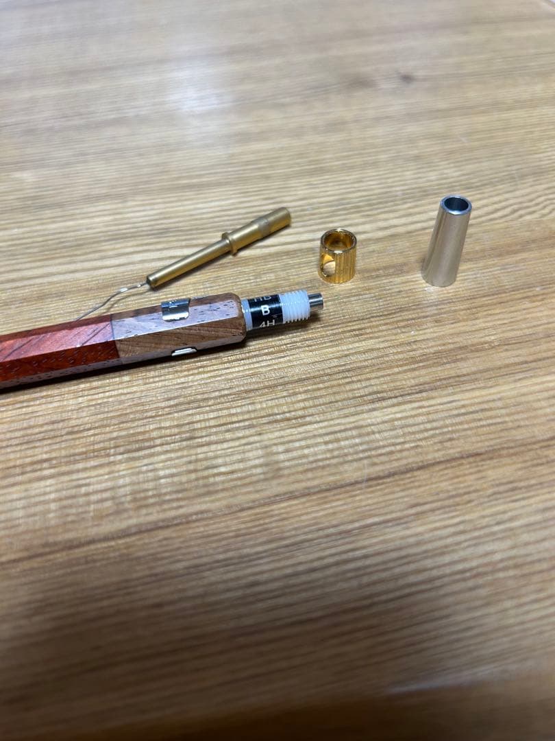 Mijaewood pg5カスタム　寄木のシャープペン　木軸シャープペンシル