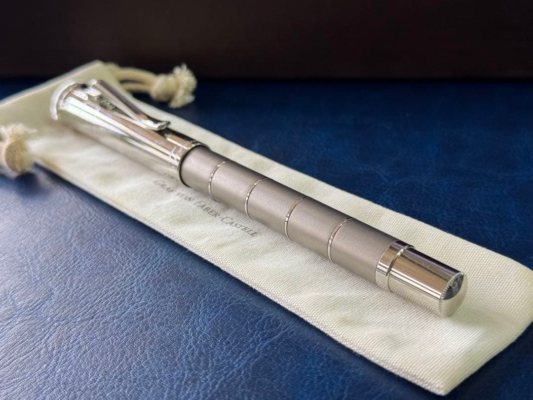 【廃盤希少】Fabercastel ファーバーカステル アネロチタン 万年筆