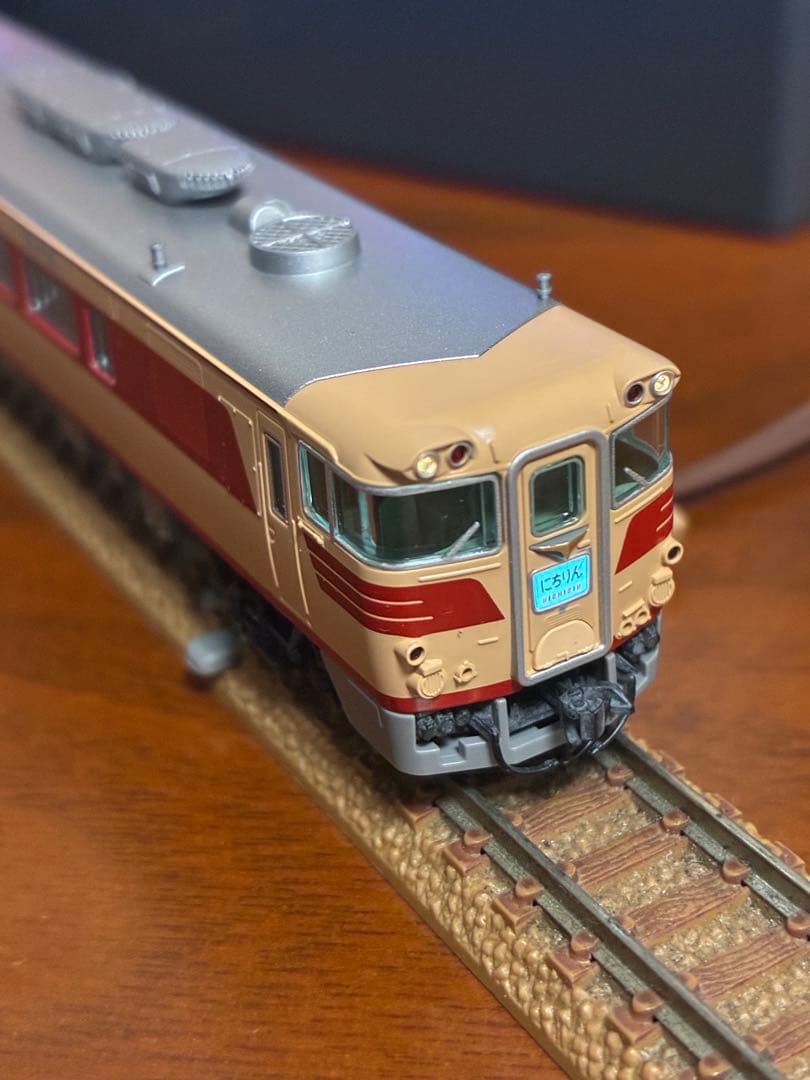 キハ82系後期型？7両　にちりん　tomix ライト点灯動力動作確認済