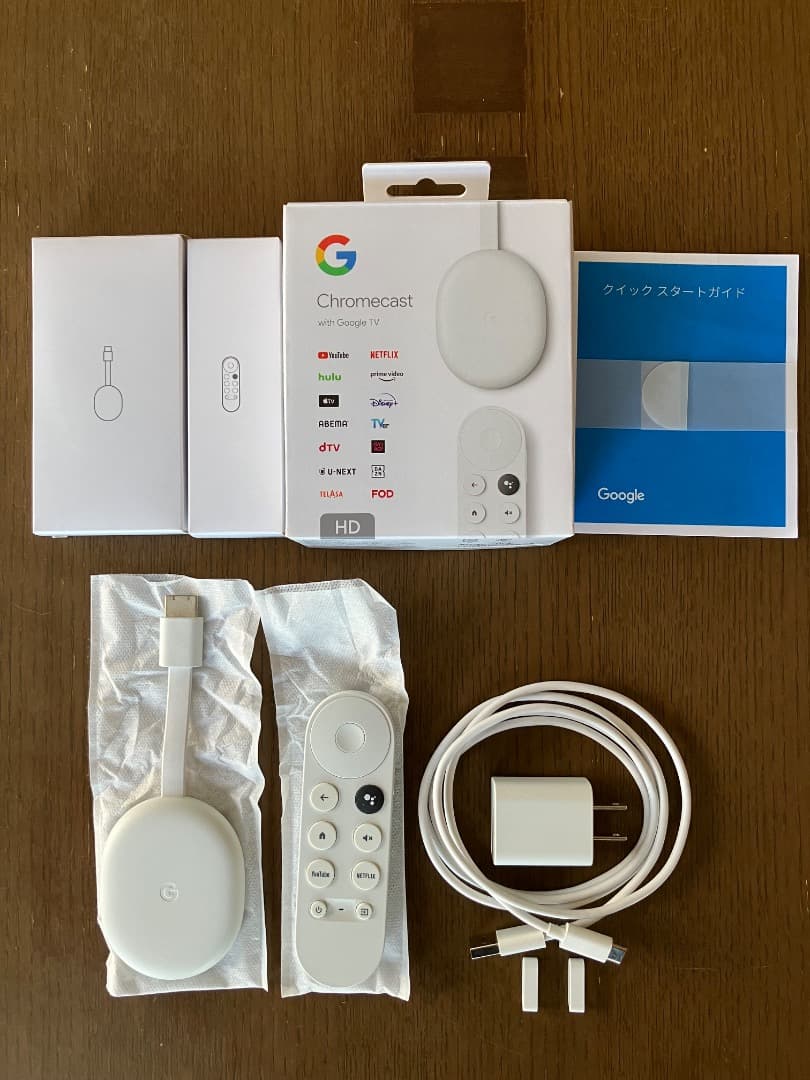 PCケーブル・コネクタ GoogleChromecast withGoogleTV(HD)GA03131