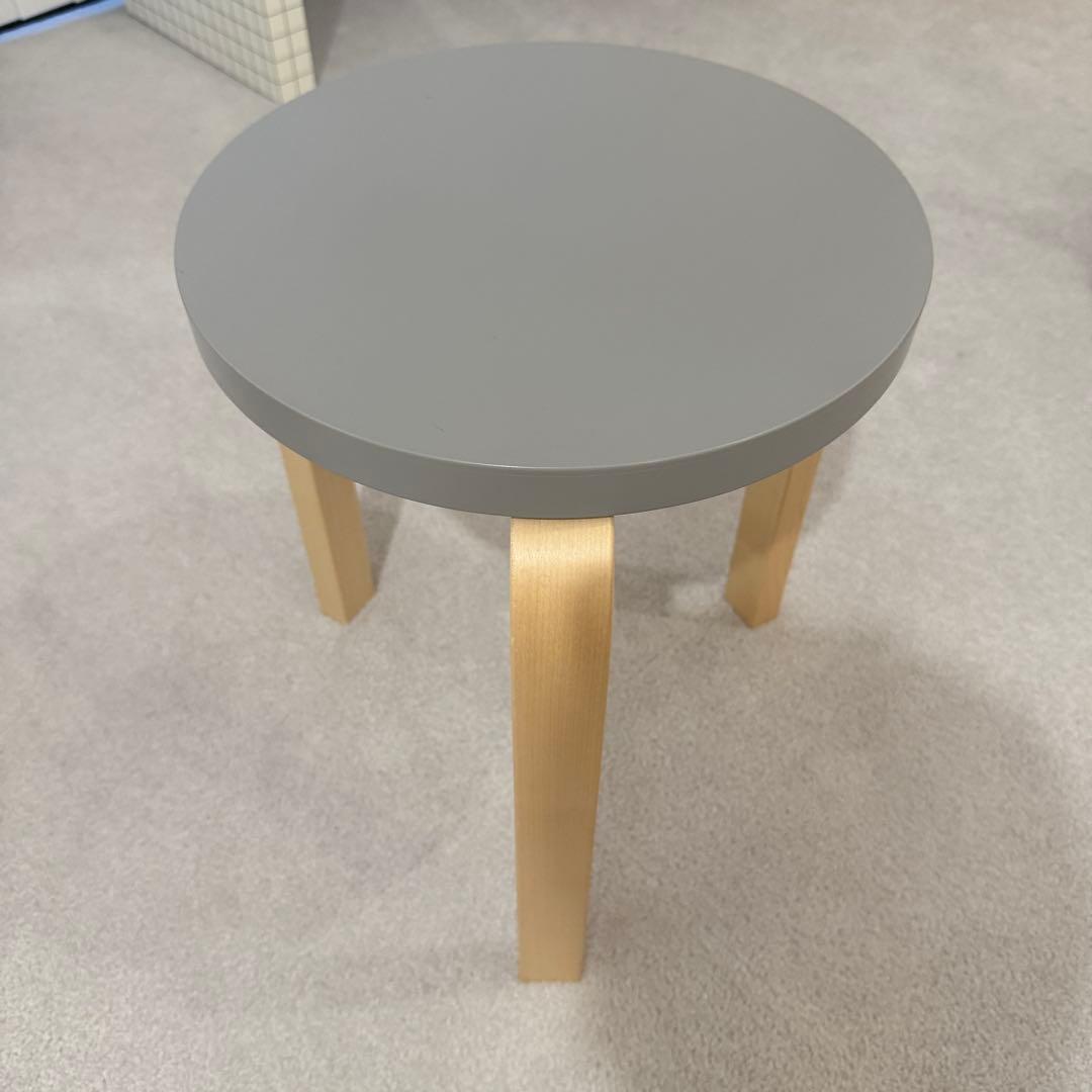 Artek アルテック スツール60 グレーラッカー