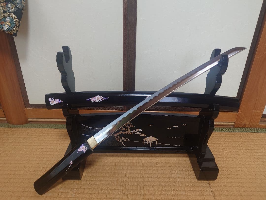 くまぽんぬ 【華小刀・刀掛けセット】