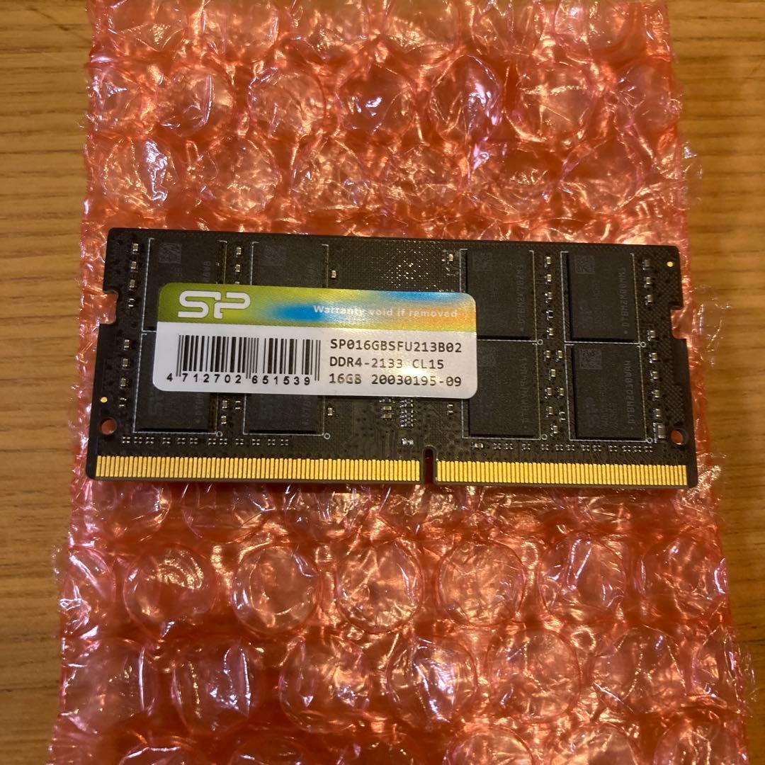 SP DDR4 16GB メモリー