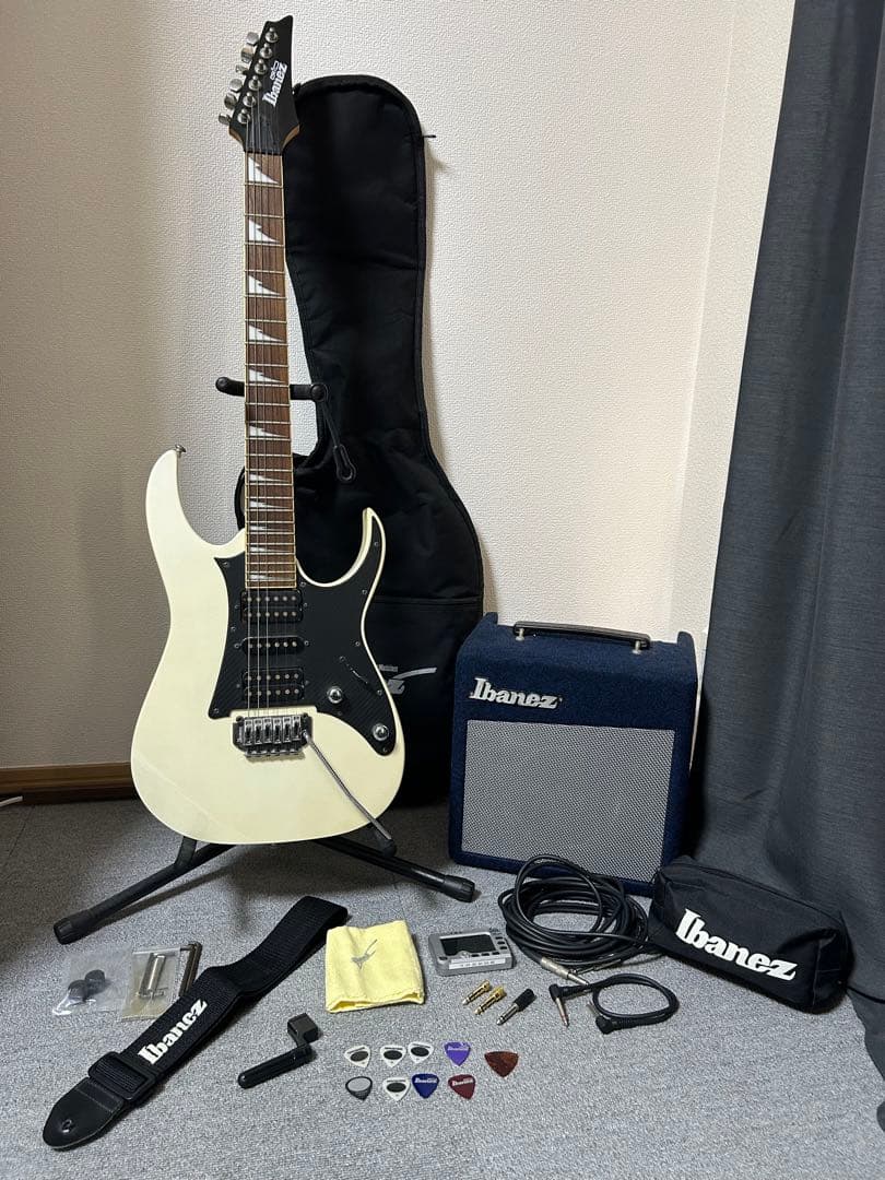 Ibanez gio エレキギター アンプ ケース ストラップ等 セット販売