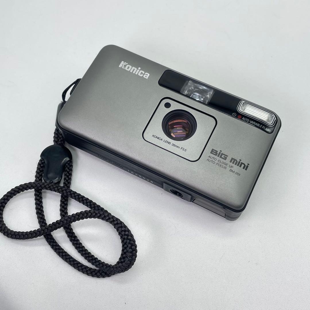 【動作OK】Konica big mini bm-201 コニカ ※K189