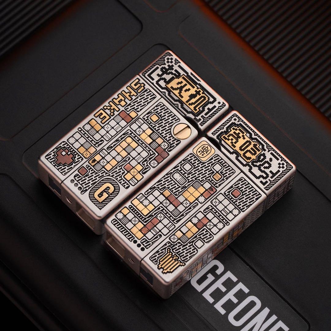 「正規品」YOLOstudio NO FIRE Ti製 限定絶版フィジェットトイ