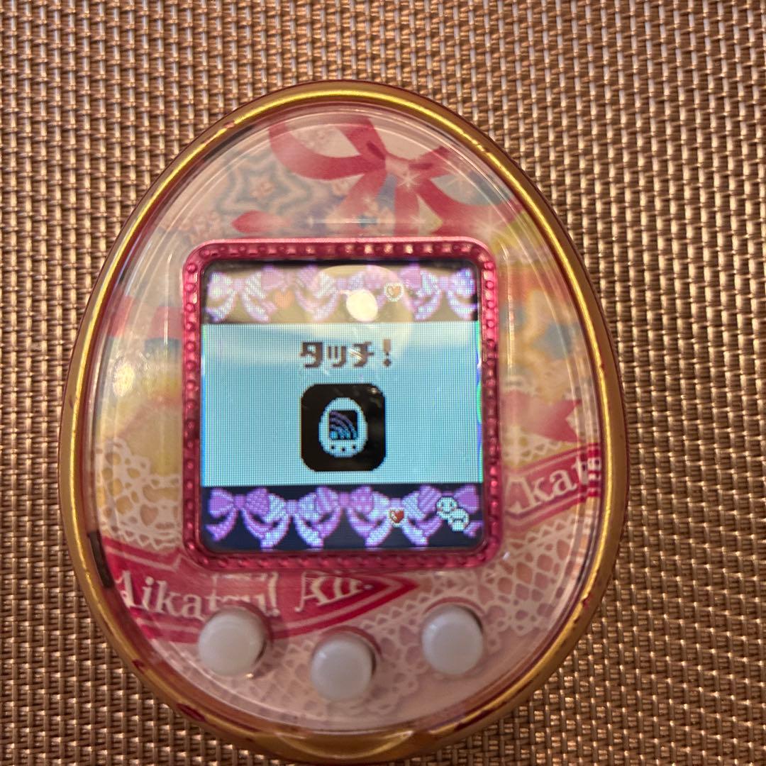 【動作確認済み】たまごっち4U ピンク ストラップ＆カバー＆4Uカード2枚付き