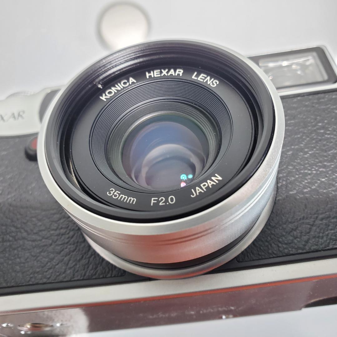 【希少・美品！】コニカ へキサー シルバー フルセット Konica Hexar