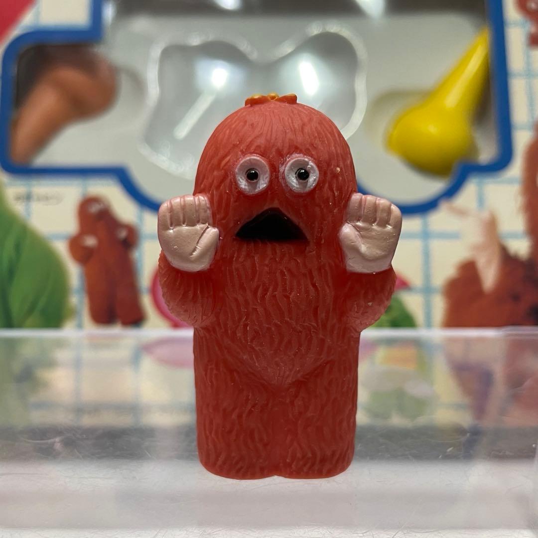 入手困難‼︎ ガチャピン ムック 指人形 昭和レトロ 当時物　値下げ❌