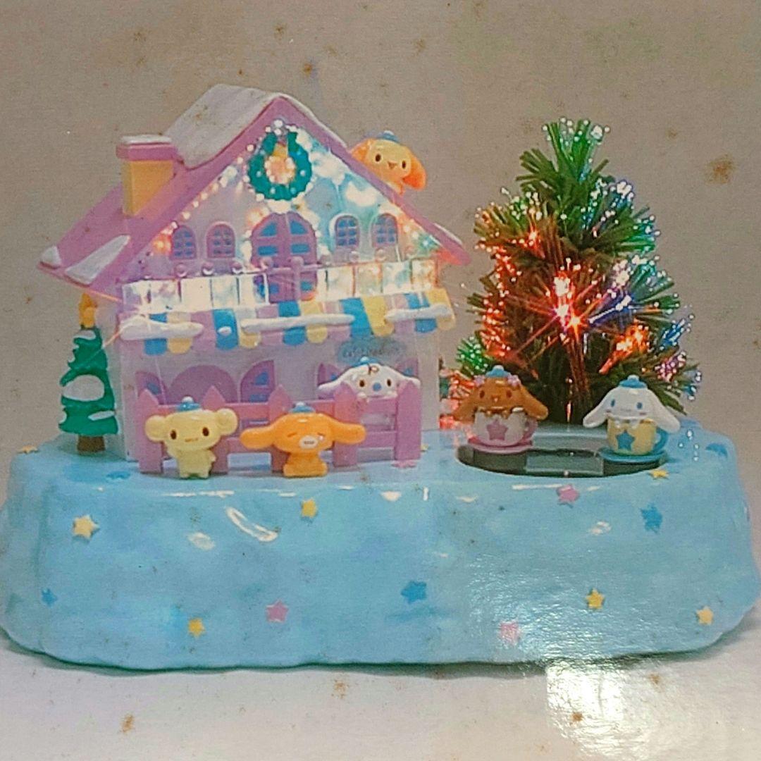 シナモン　シナモロール　ジオラマハウス　オルゴール　2004年製　未使用品