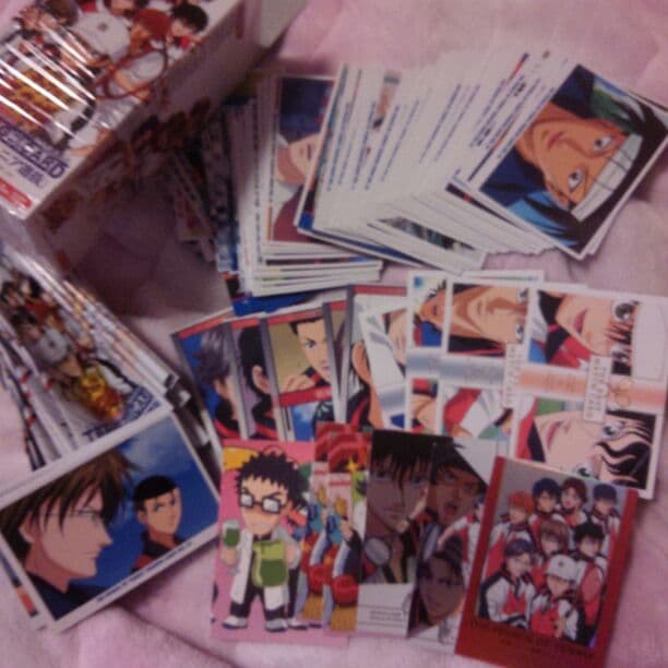 激レア！美品テニプリカードセット！対決日米ジュニア選抜トレカvol10箱袋つき！