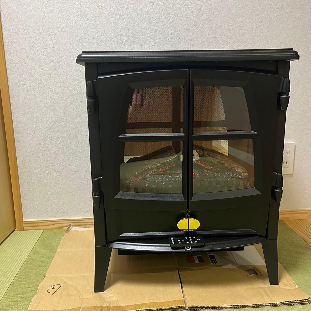 美品【Dimplex】 電気暖炉風ストーブ JAZZIII