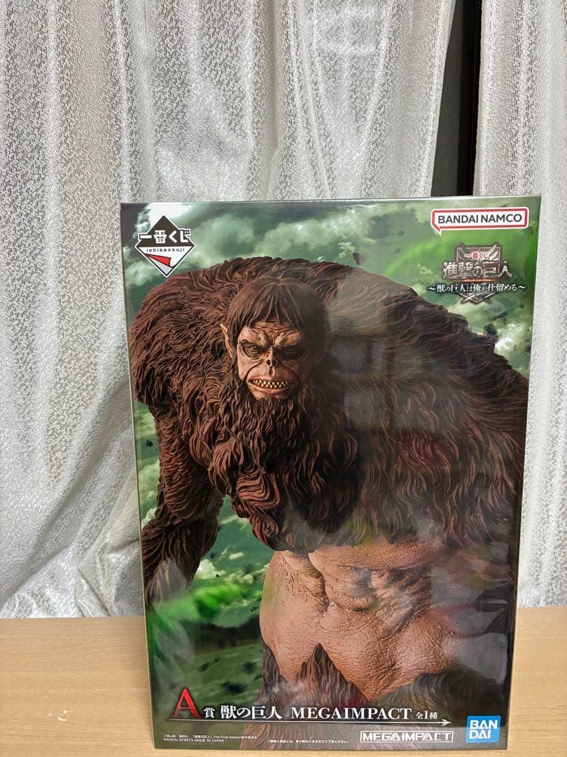 進撃の巨人一番くじ　A賞　獣の巨人フィギュア　未開封品　国内正規品