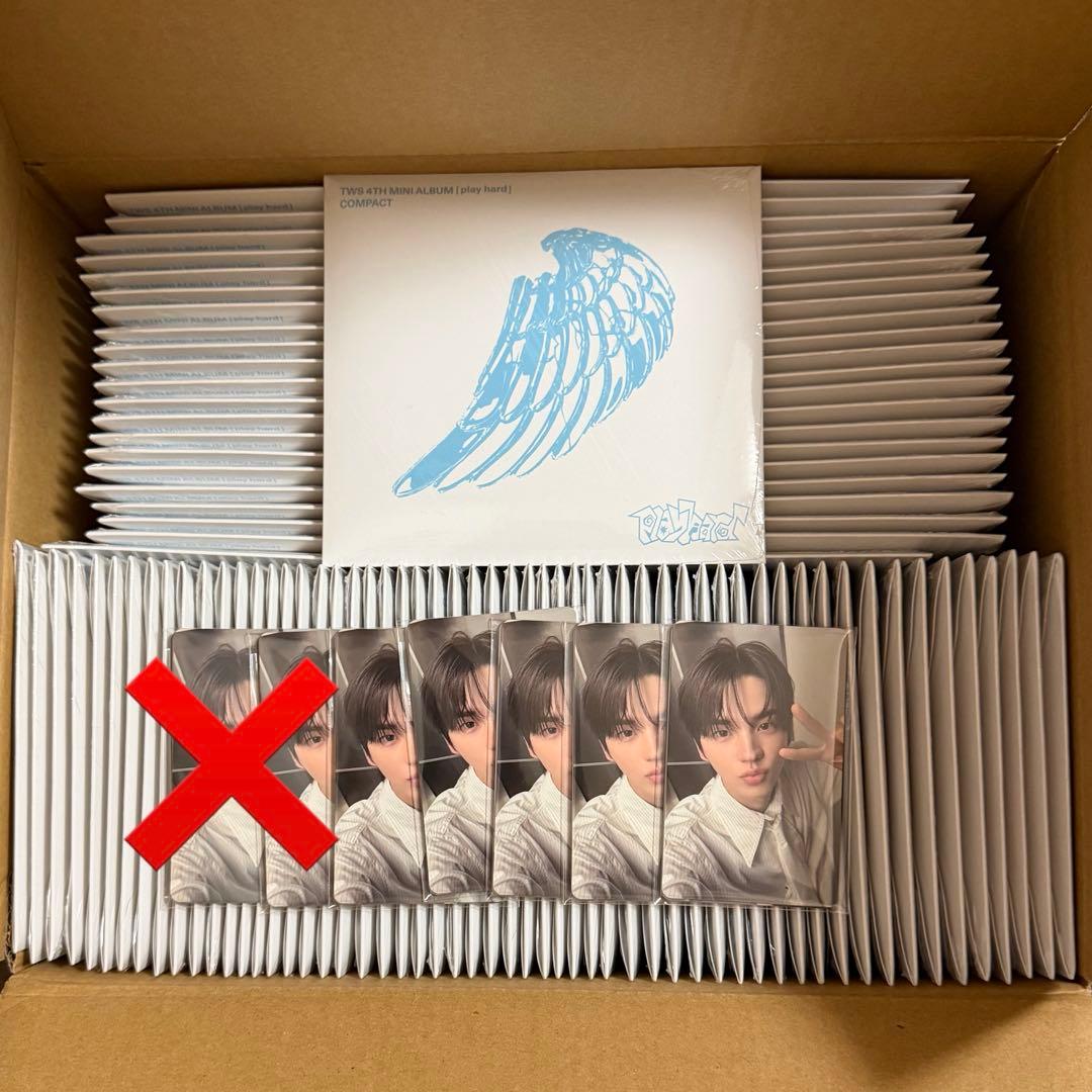 tws play hard compact CD 100枚 セット