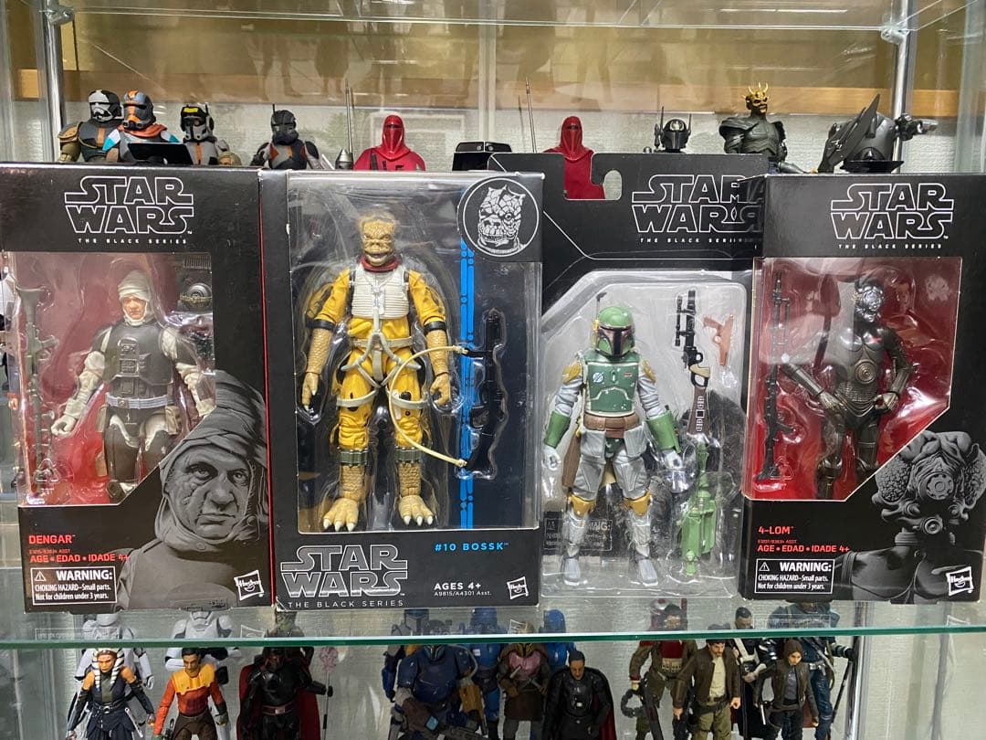 スターウォーズ ブラックシリーズ 賞金稼ぎ 4体セット