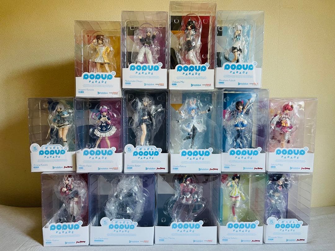 ホロライブ POP UP PARADE フィギュア コンプリート セット