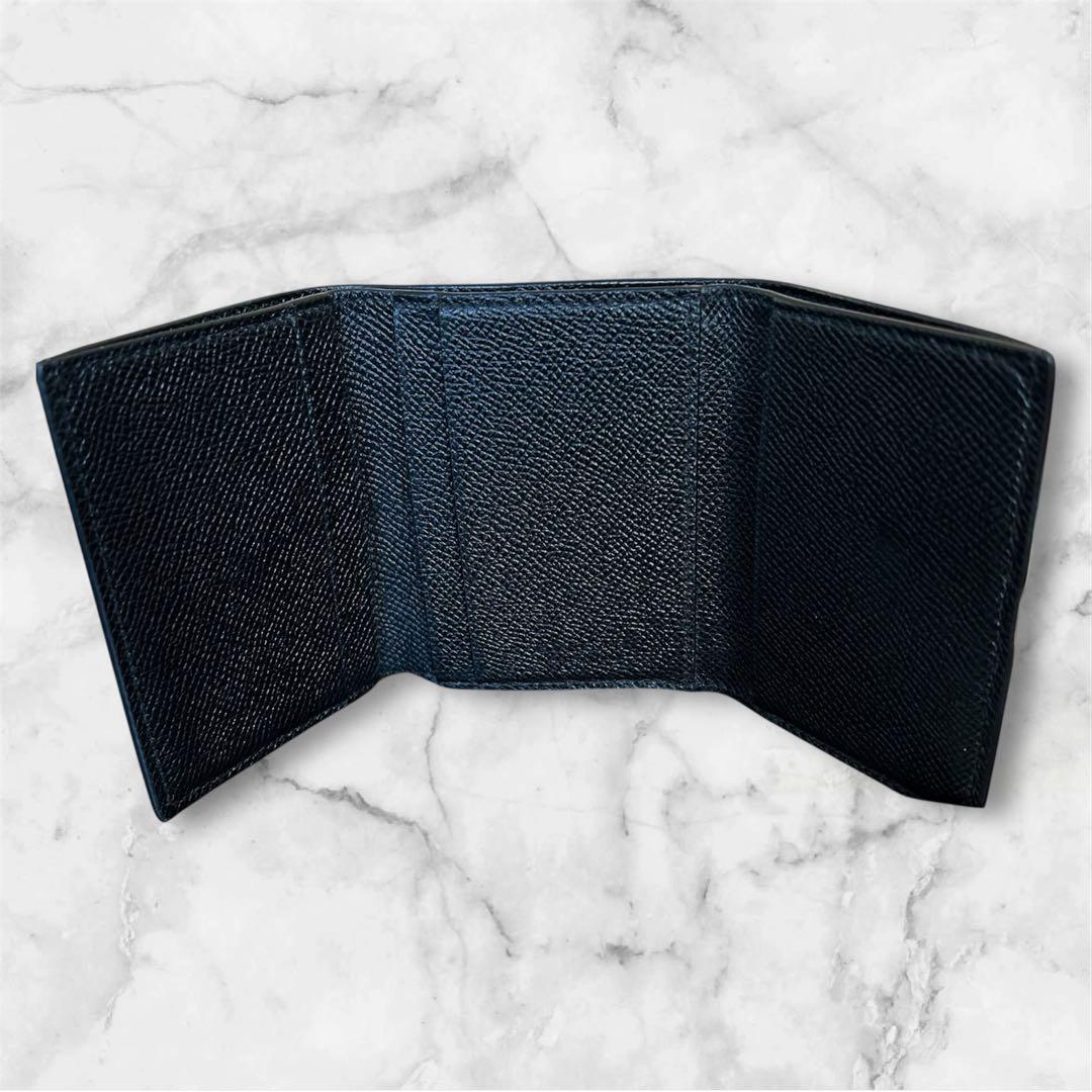 ブルガリ BVLGARI 美品✨サークルロゴ クリップ 三つ折り財布