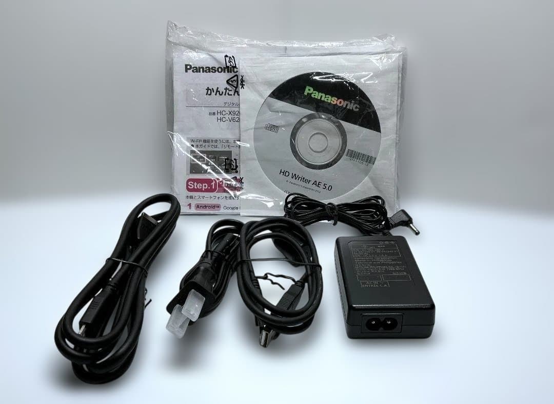 【美品】Panasonic HC-V520M ビデオカメラ＋ソフトケース付き