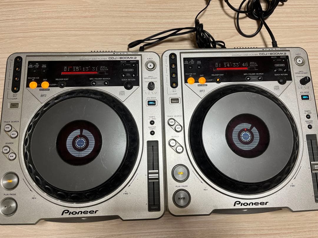 Pioneer CDJ-800MK2 × 2台セット