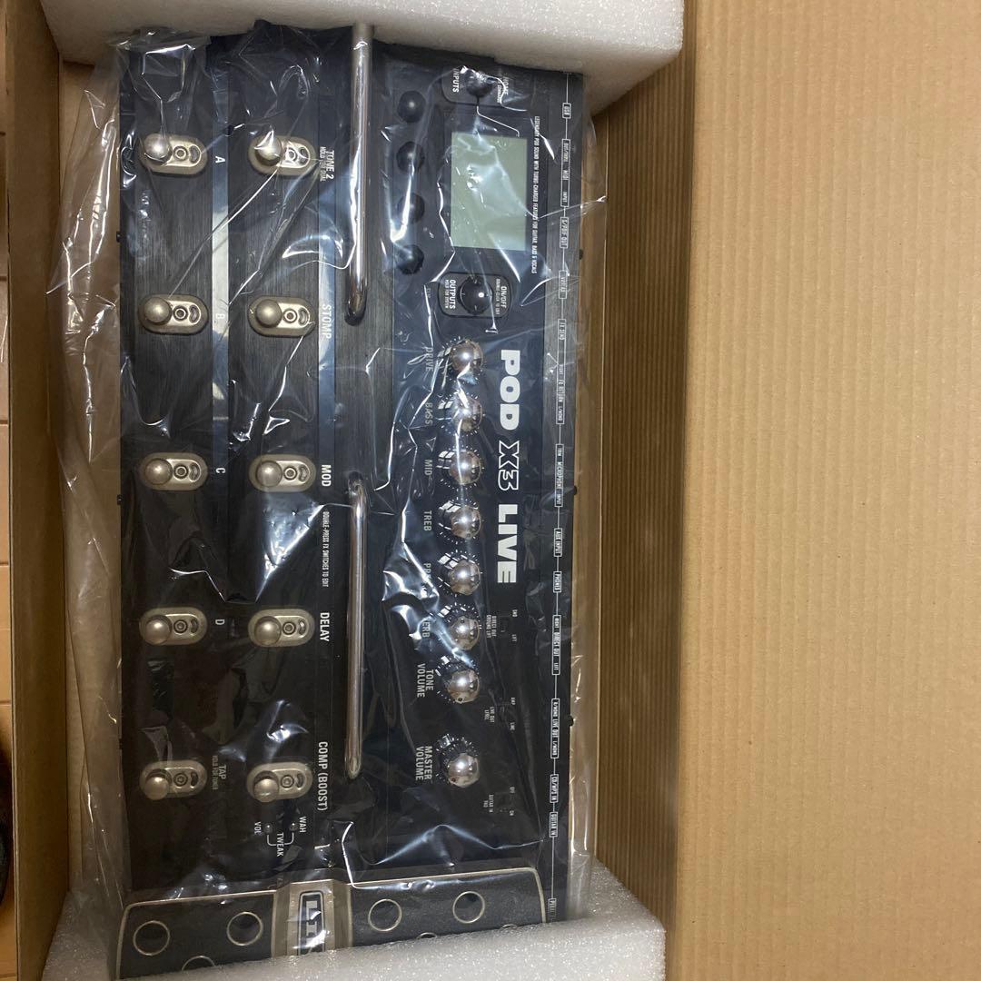 LINE 6 POD X3 Live ギターペダルボード 8月13日動作確認済み