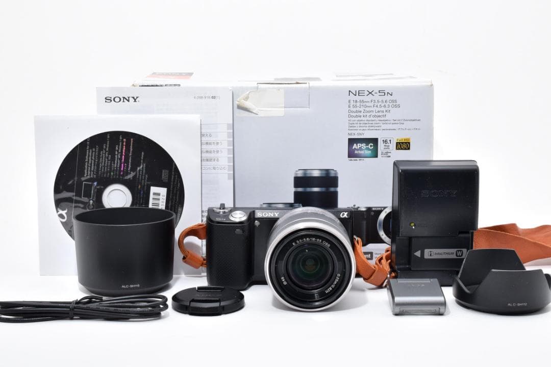 【箱付き】 SONY ソニー α NEX-5N レンズセット ミラーレスカメラ