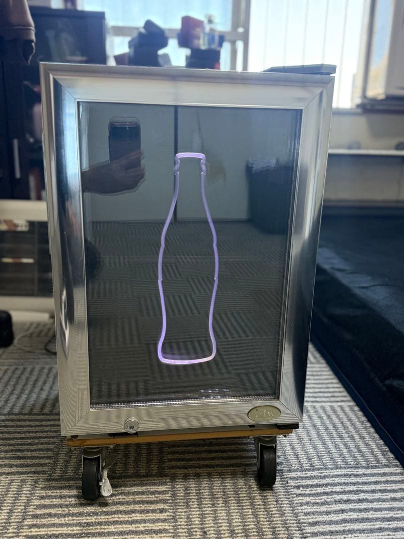 Coca-Cola 冷蔵庫 ステンレス