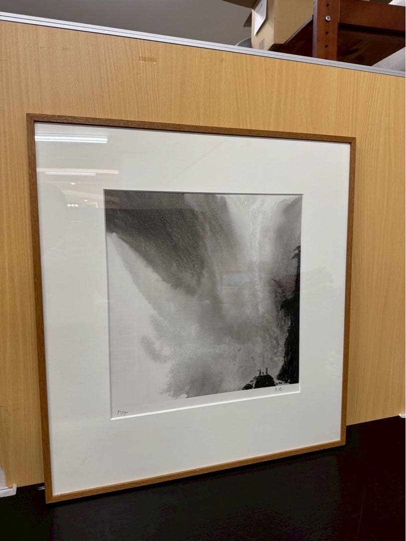 馬驍　makyo 水墨画　リトグラフ　エディションナンバー入り