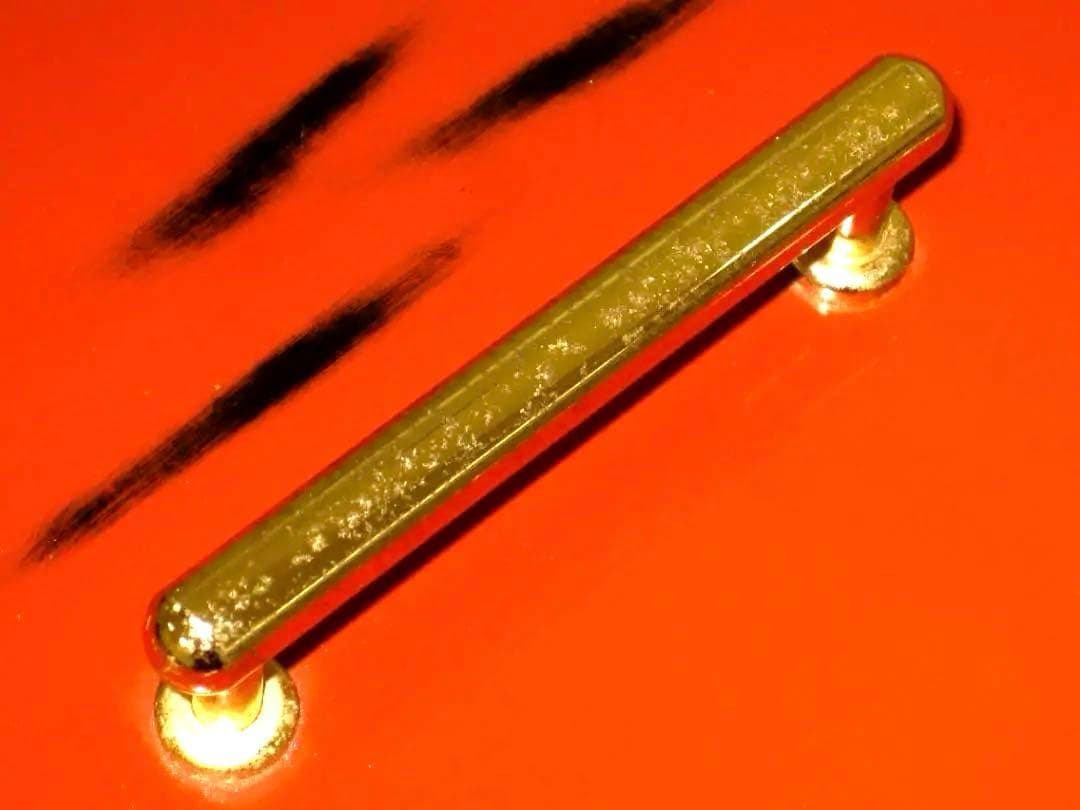 廃番品　メイクボックス 小　紀州塗り　根来塗　鏡台　コスメボックス