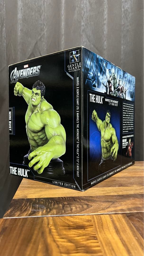 ジェントルジャイアント ハルク アベンジャーズ マーベル ミニバスト