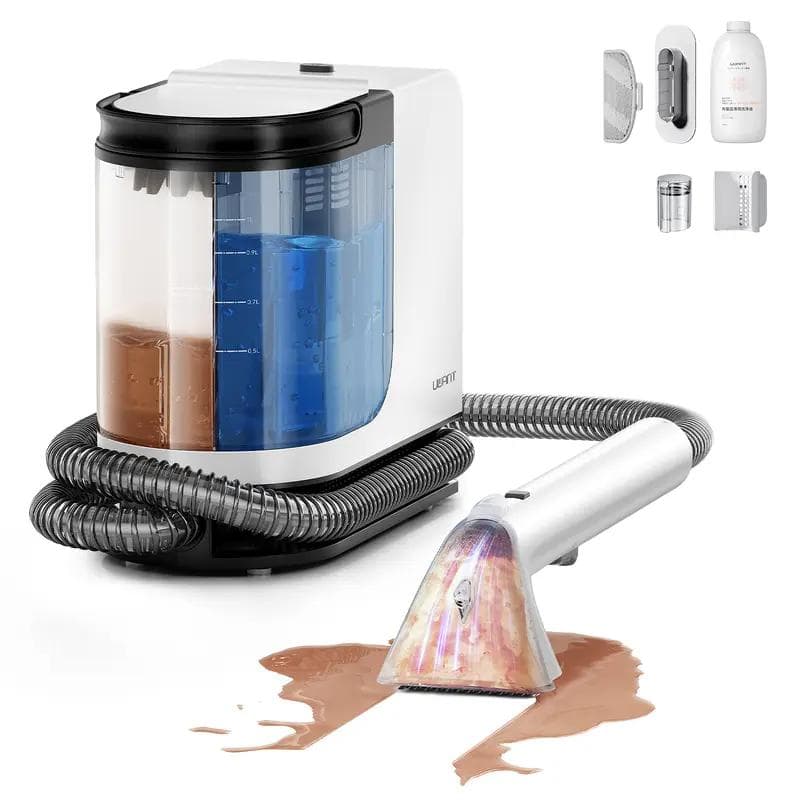 uwant ポータブルカーペットクリーナー 15Kpa 強力吸引力スポット