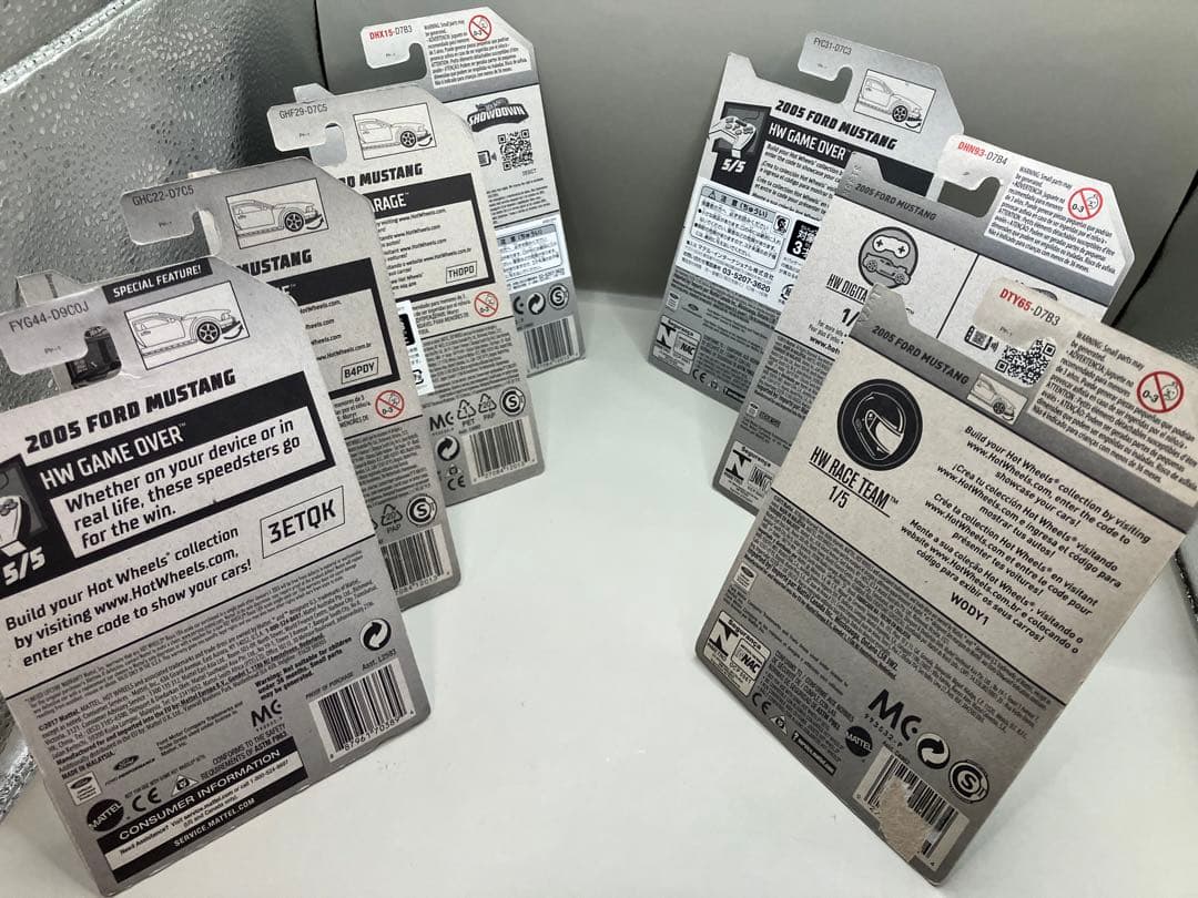 HW 2005 FORD MUSTANG(フォード マスタング) 7台セット