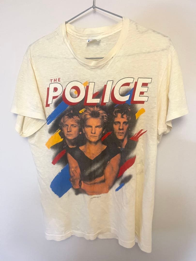 値下　THE POLICE SYNCHRONICITY ツアー Tシャツ ポリス