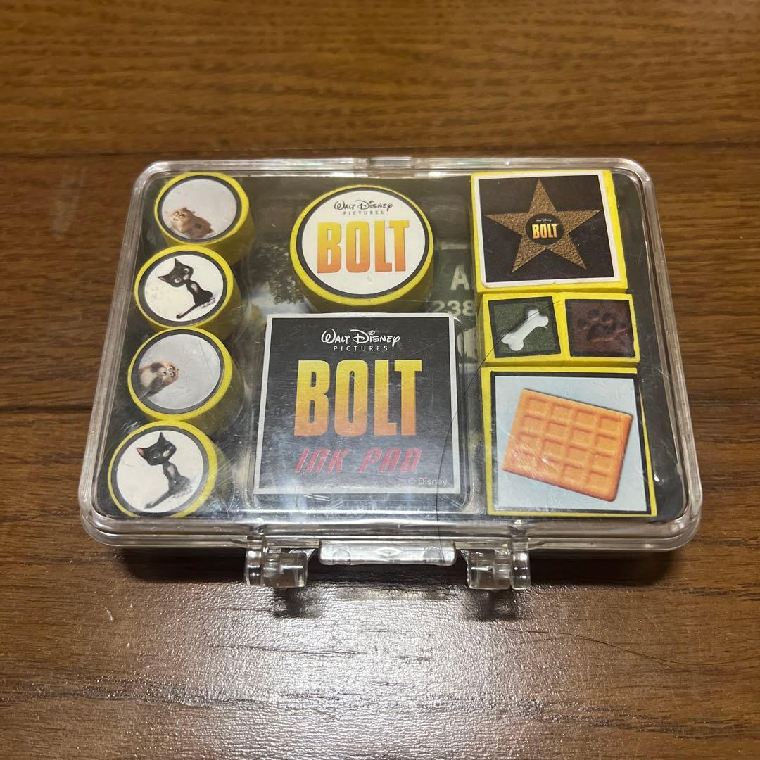 未使用　ディズニー　BOLT ボルト　スタンプ