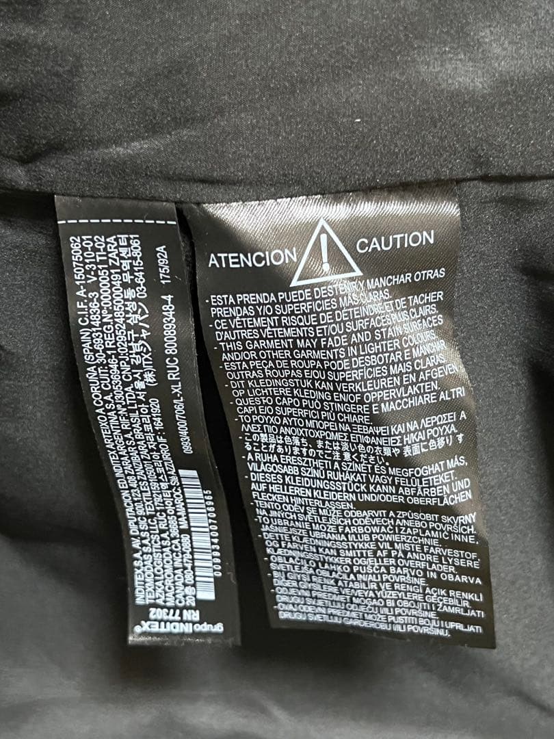 【希少】ZARAフェイクファーボンバージャケットファーブルゾンファージャケット