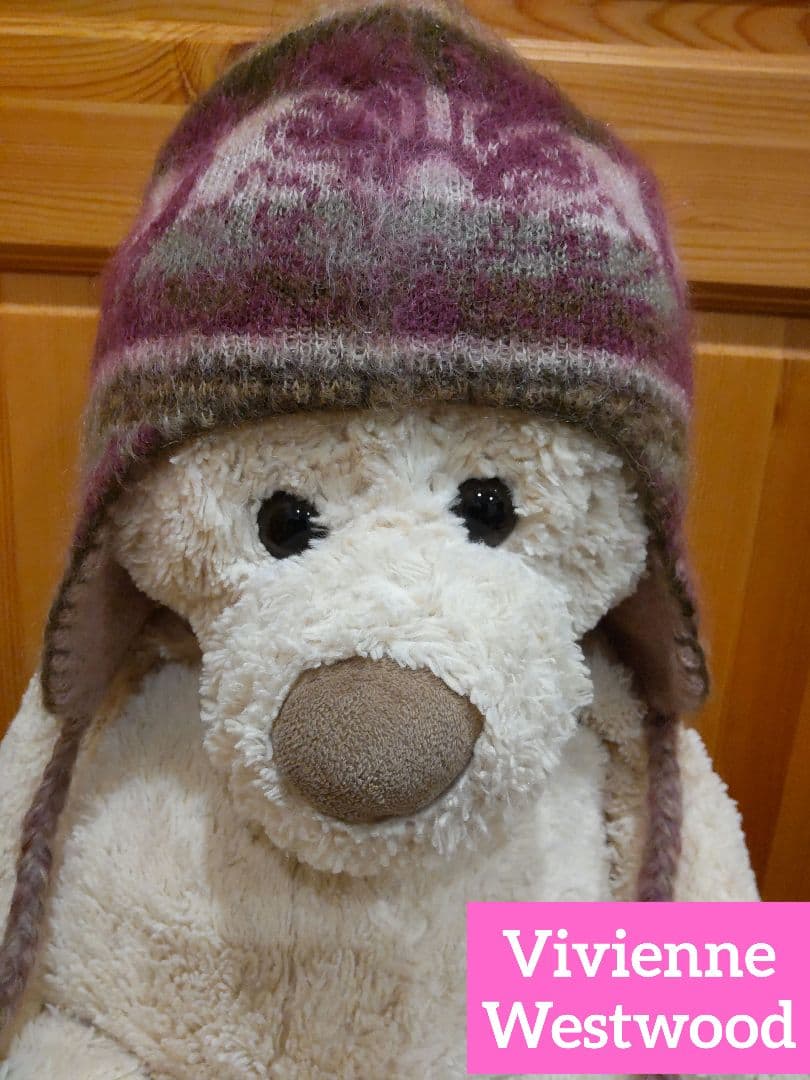 Vivienne Westwood 耳あて付きニット帽