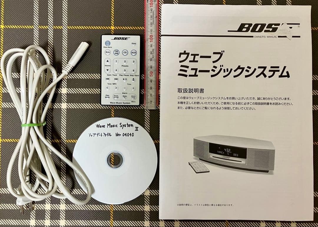Bose Wave Music System Ⅲ動作品