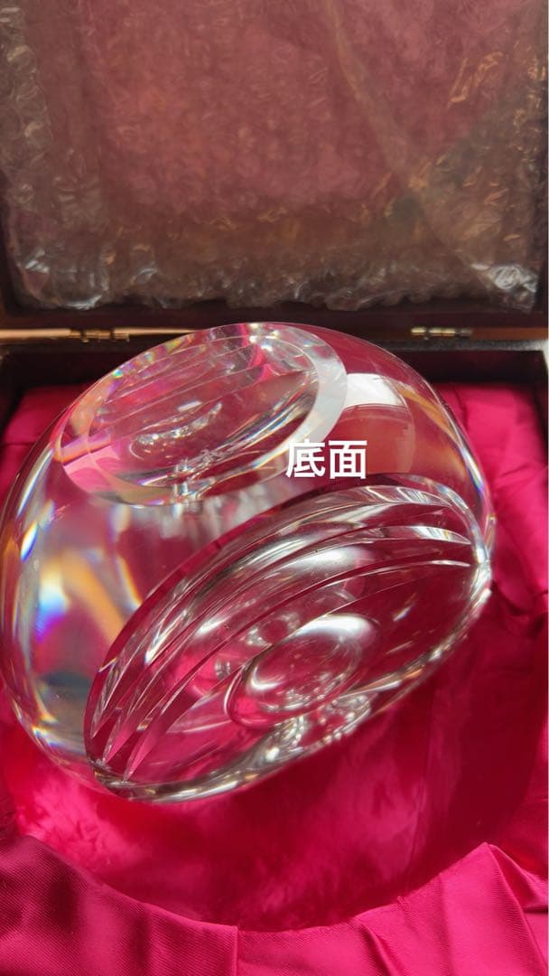 HOYA CRYSTAL TOKYO サイン入り 3.45kg クリスタル 花瓶