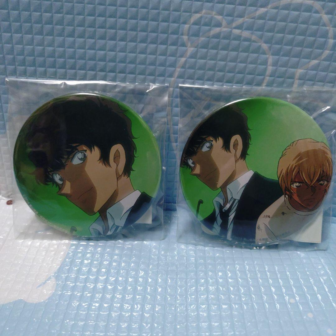 名探偵コナン　純黒の悪夢　缶バッジ　松田陣平　2個セット　レア