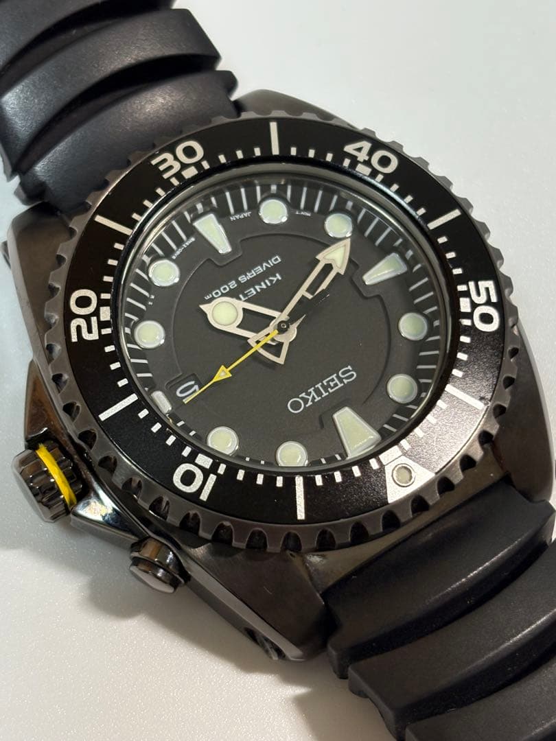 【極美品】SEIKO セイコーキネティックSKA427P1 ダイバー