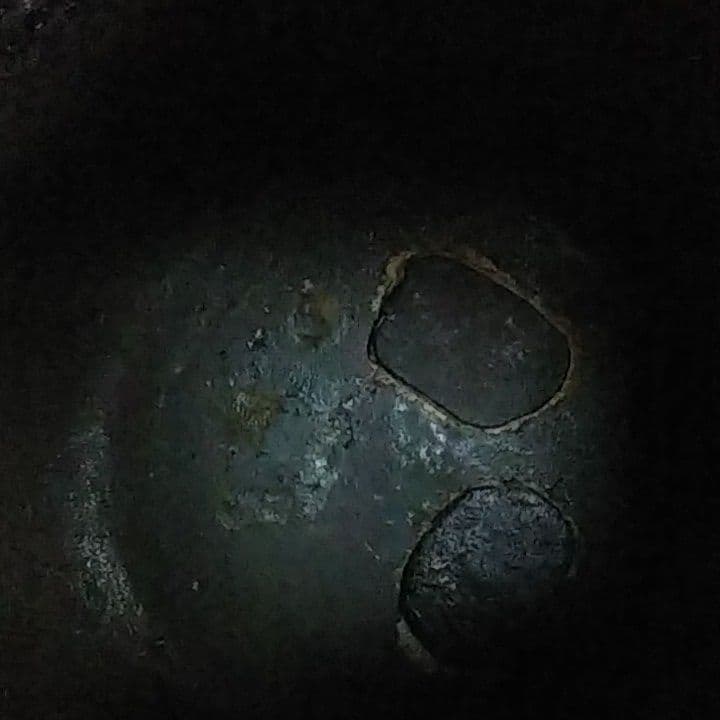 茶道具　唐金朝鮮の風炉