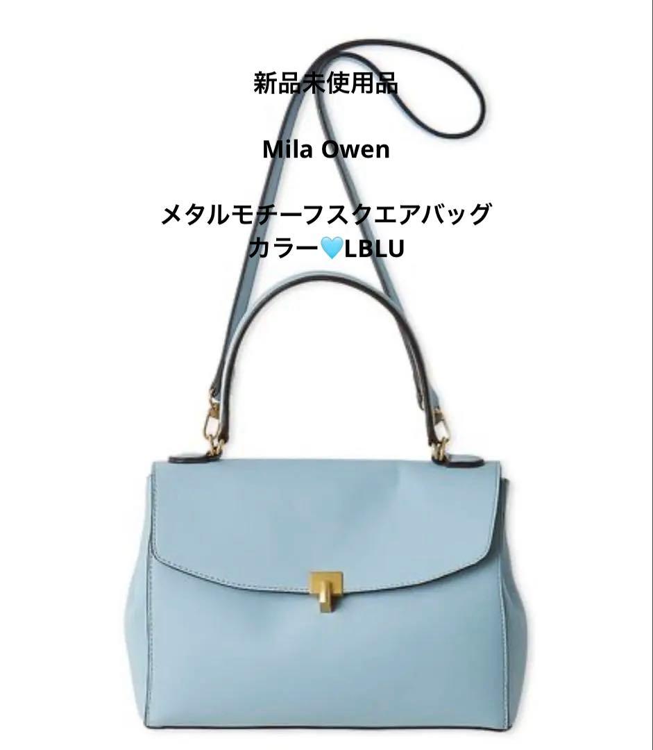 Mila Owenメタルモチーフスクエアバッグ