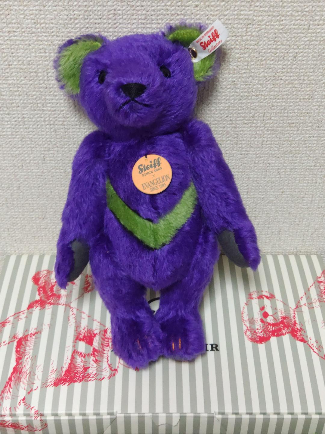 シュタイフ　エヴァンゲリオン　テディベア　初回生産　500体　限定