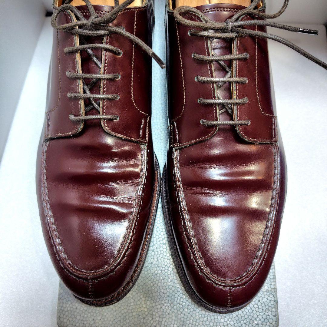 美品 NEWYORKER NY206 Uチップ 28.0cm ボルドー