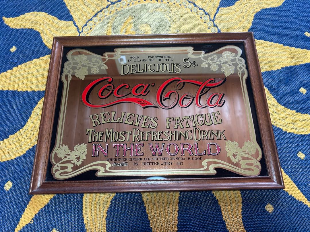 Coca-Cola コカコーラ　パブミラー